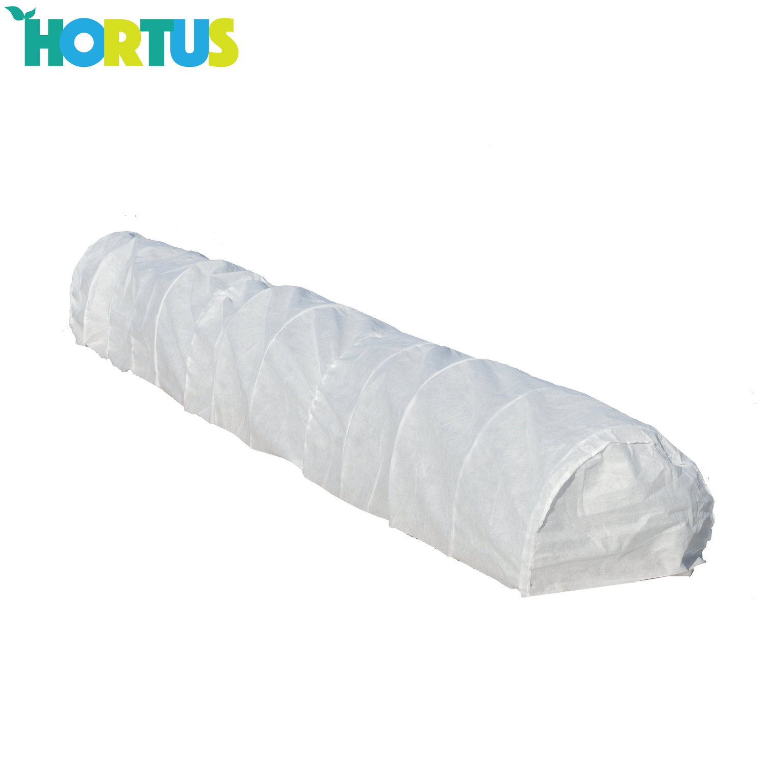 HORTUS drivtunnel med hvid fiberdug Lang HORTUS drivtunnel med hvid fiberdug