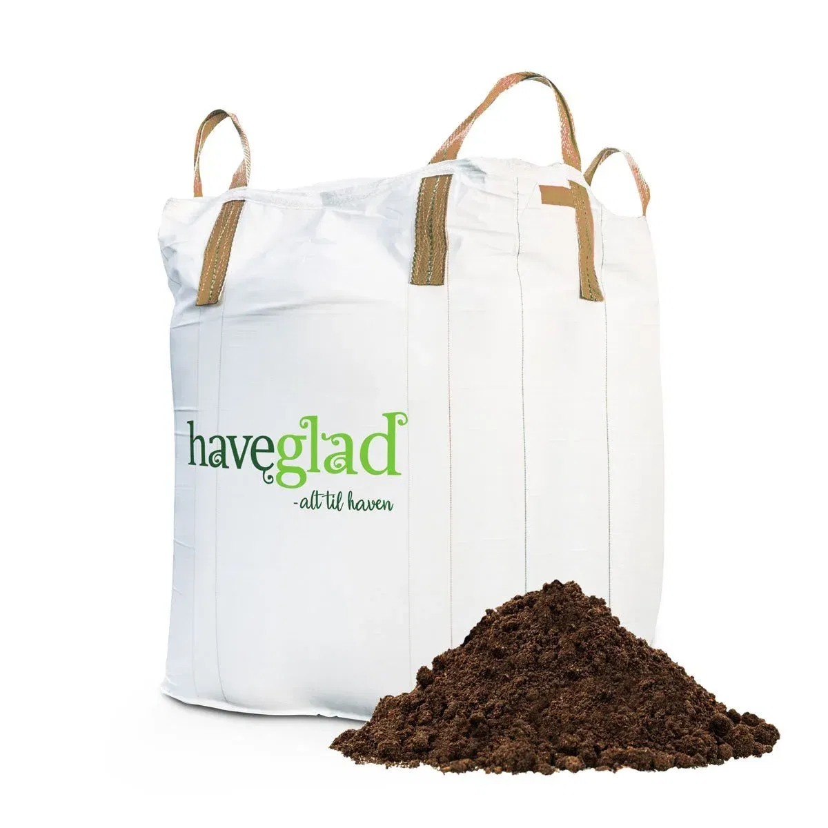 Fint Harpet Muld - 1000 liter