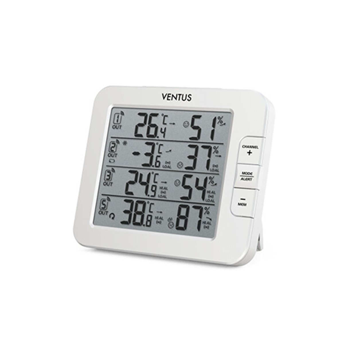 VENTUS Vejrstation med 3 sensorer W210