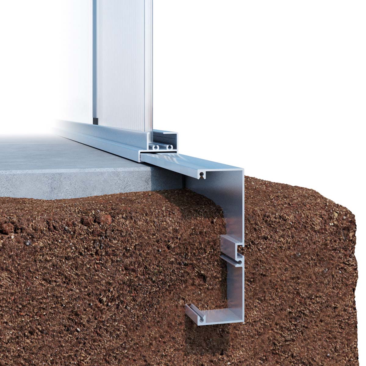 Fundamentsramme - Model Rose IV