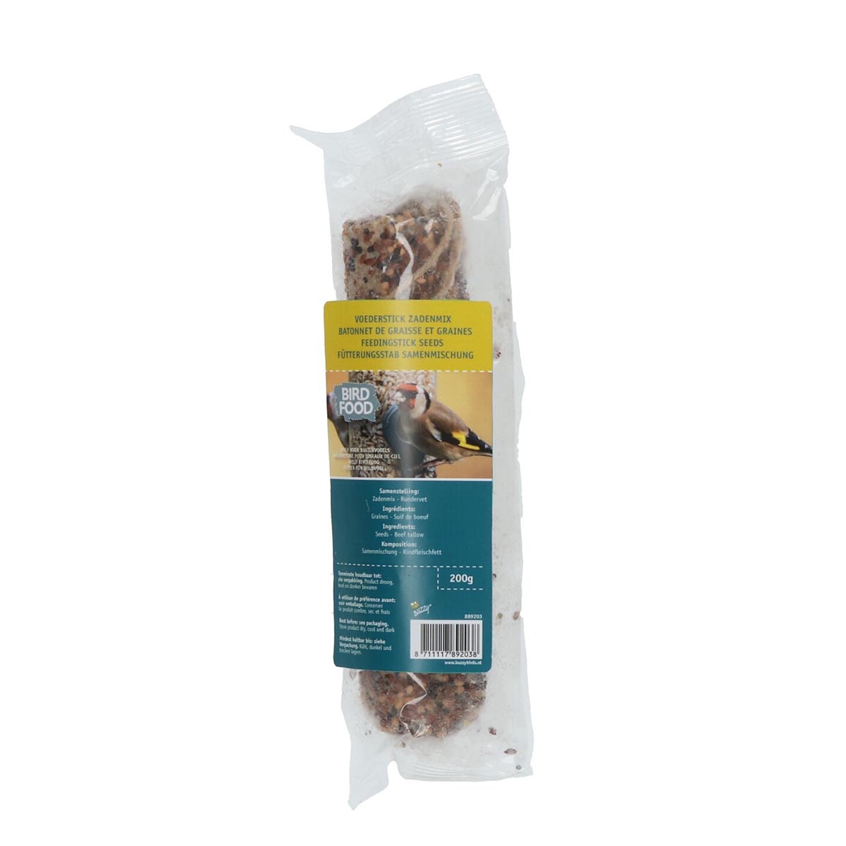 Fuglefoderstang med blandede frø