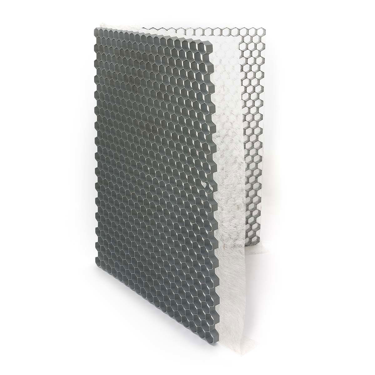 Grusarmering, grå - 120 x 80 cm