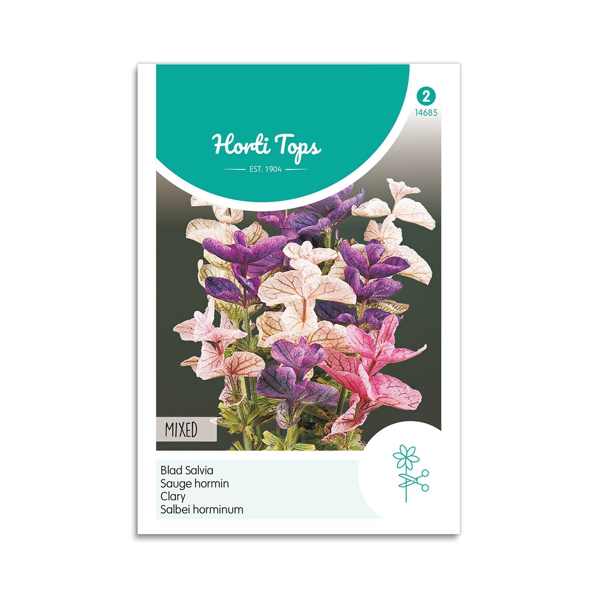 Dusksalvie frø mix - Horti Tops