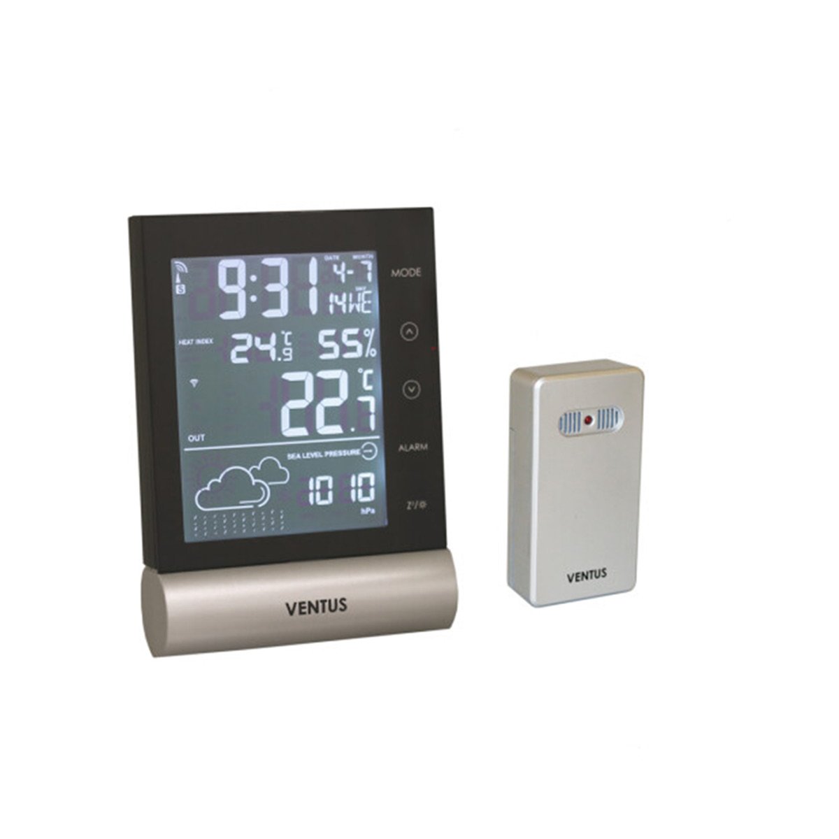 VENTUS digital vejrstation med ekstern sensor