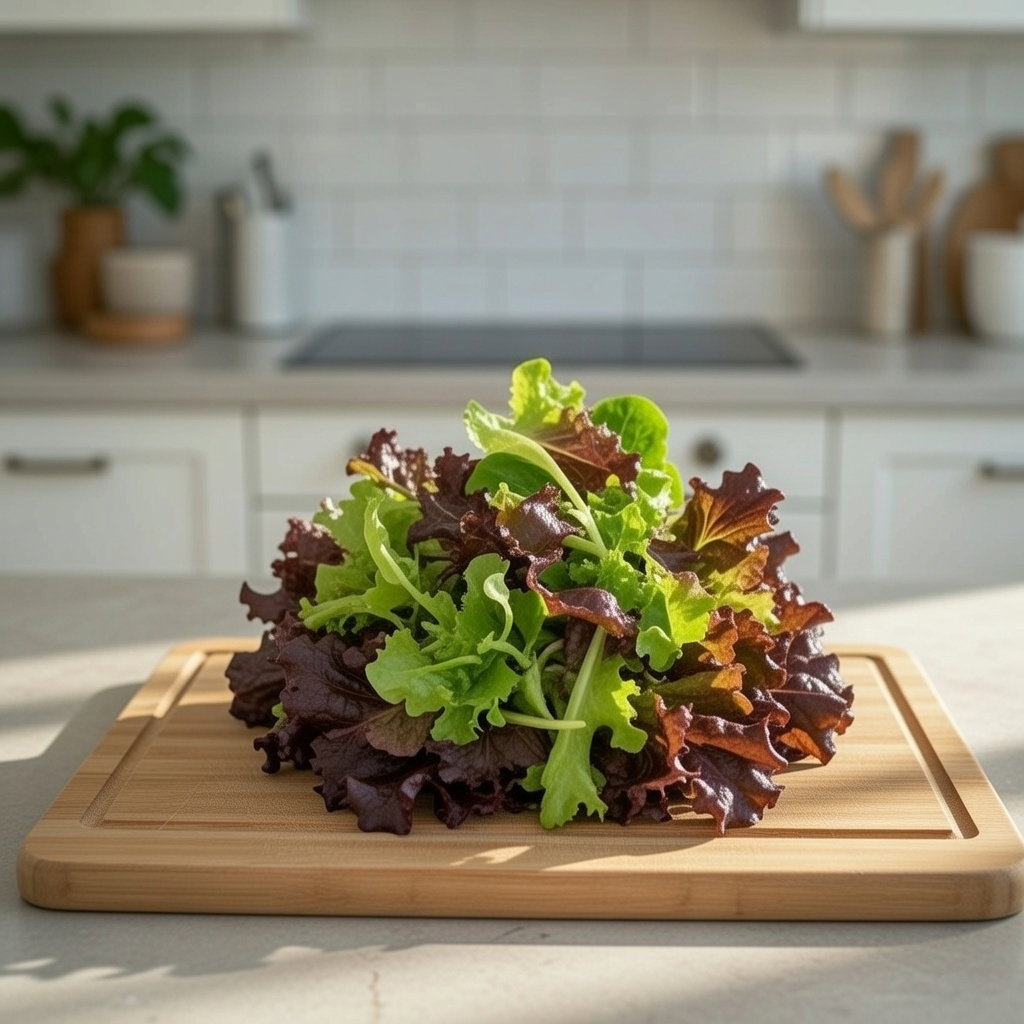 Økologisk frø, fransk salat blanding