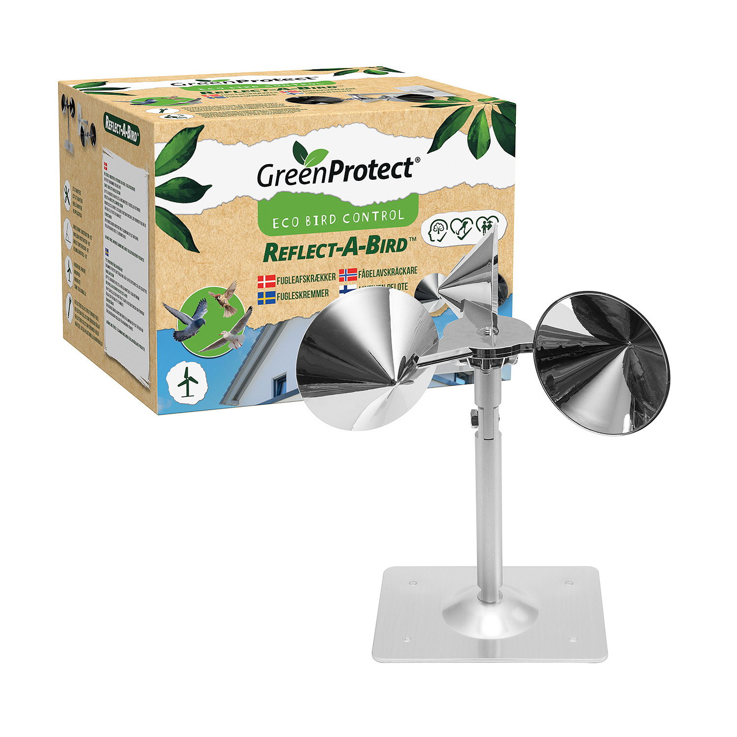 GreenProtect Fugleskæmmer, Reflect-A-Bird