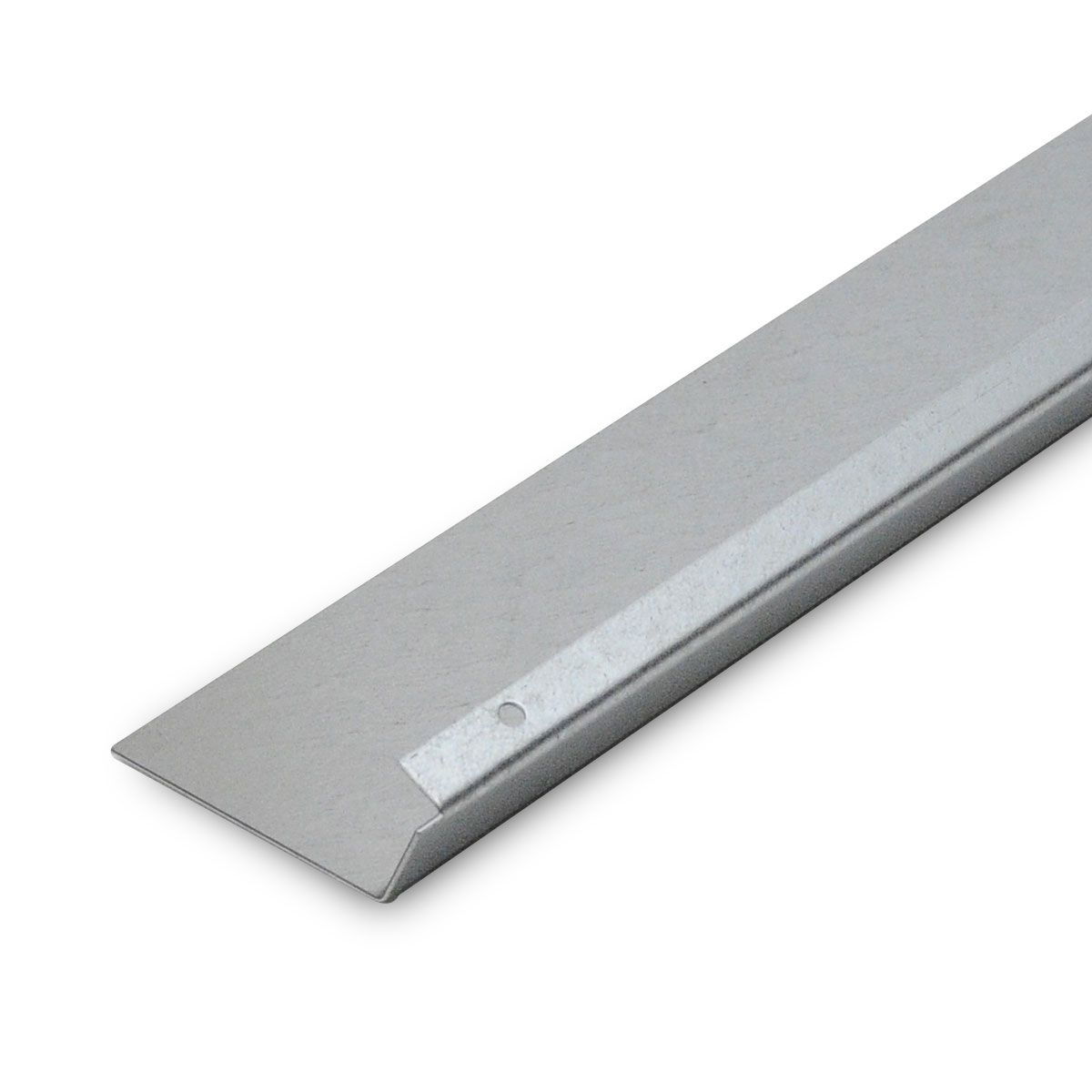 Galvaniseret stålprofil med forboret hul