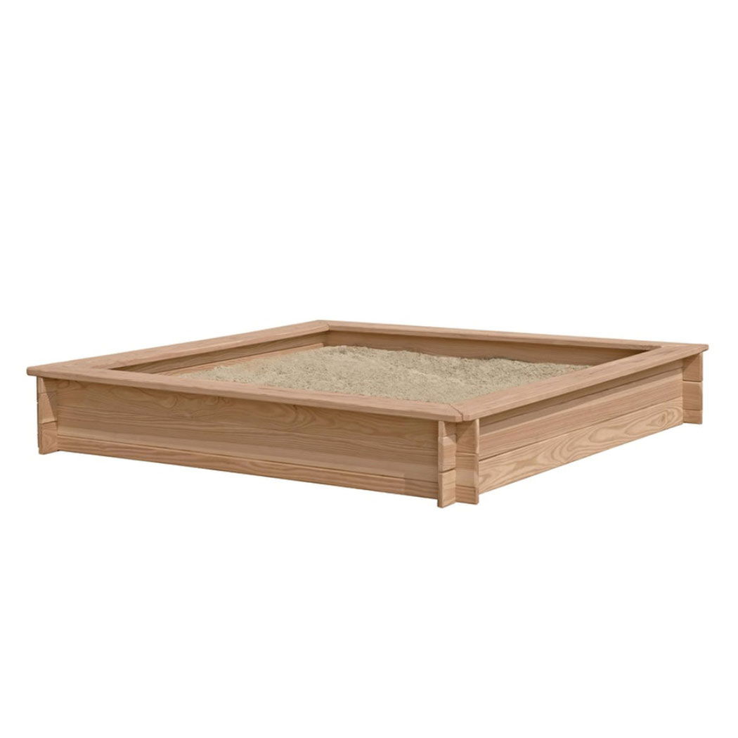 Nordic Play sandkasse Lærketræ 150 x 150 cm