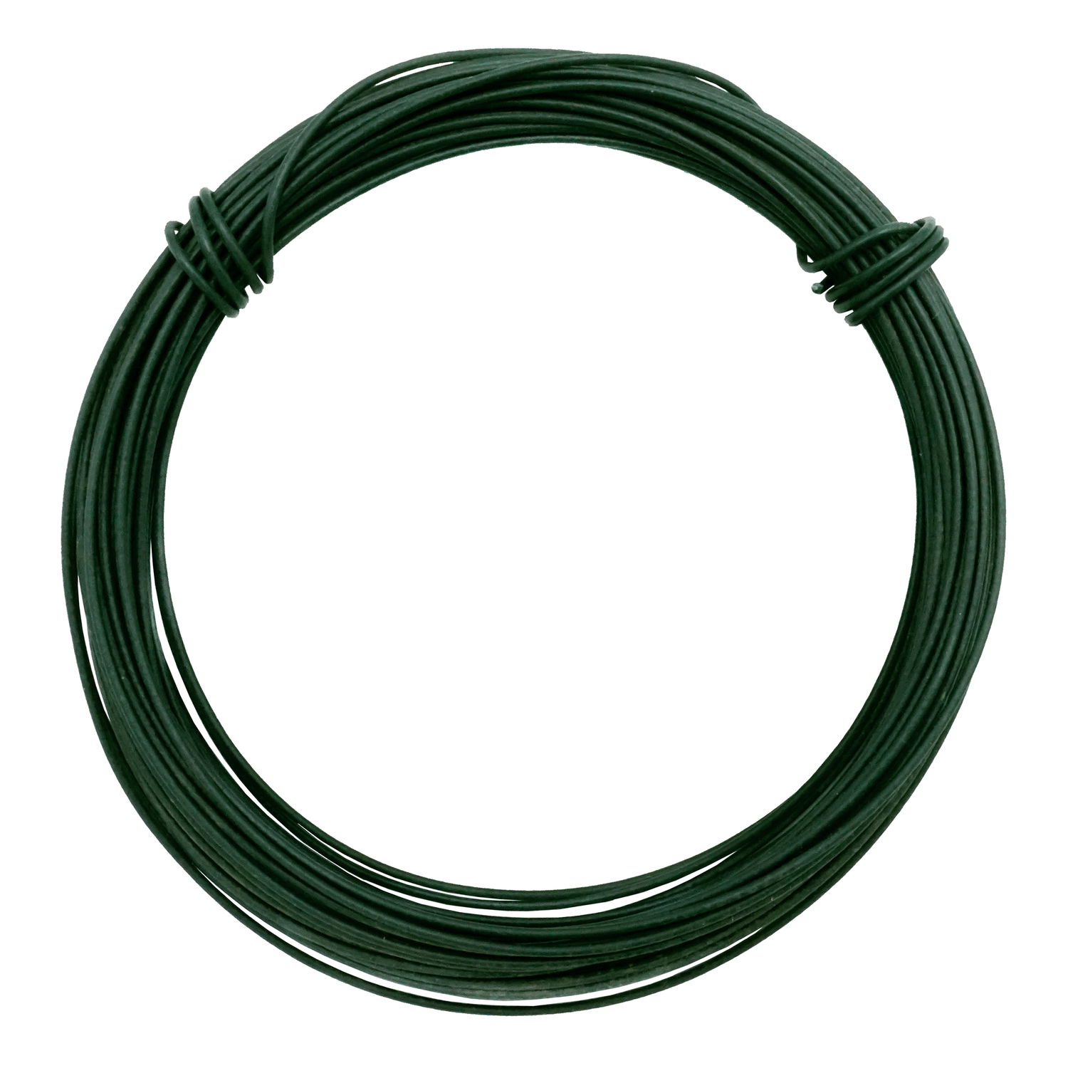 Galvaniseret hegnstråd m. PVC Grøn, Ø1,8/2,7 mm x 25 m