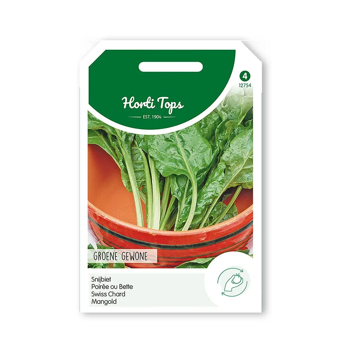 Bladebede frø "Groene Gewone"