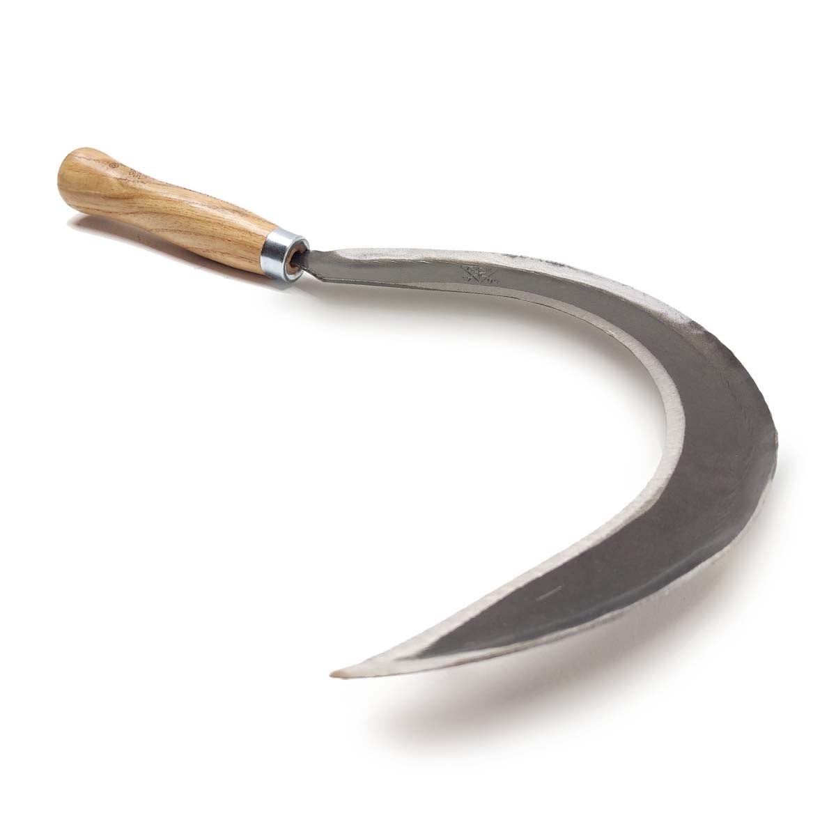 Håndsegl med lakeret askegreb - til venstrehåndede