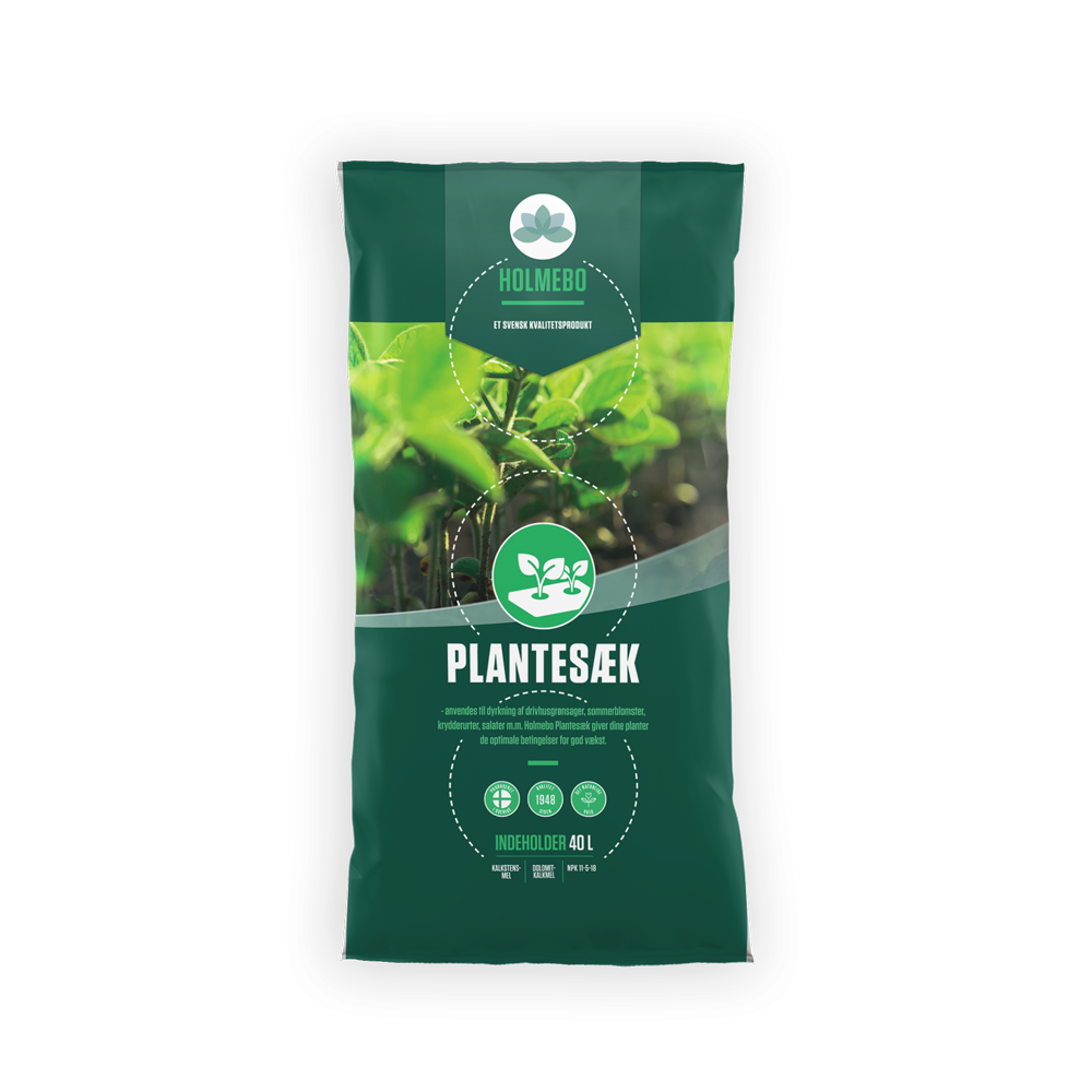 HOLMEBO plantesæk 40L næringsrig jord til beplantning