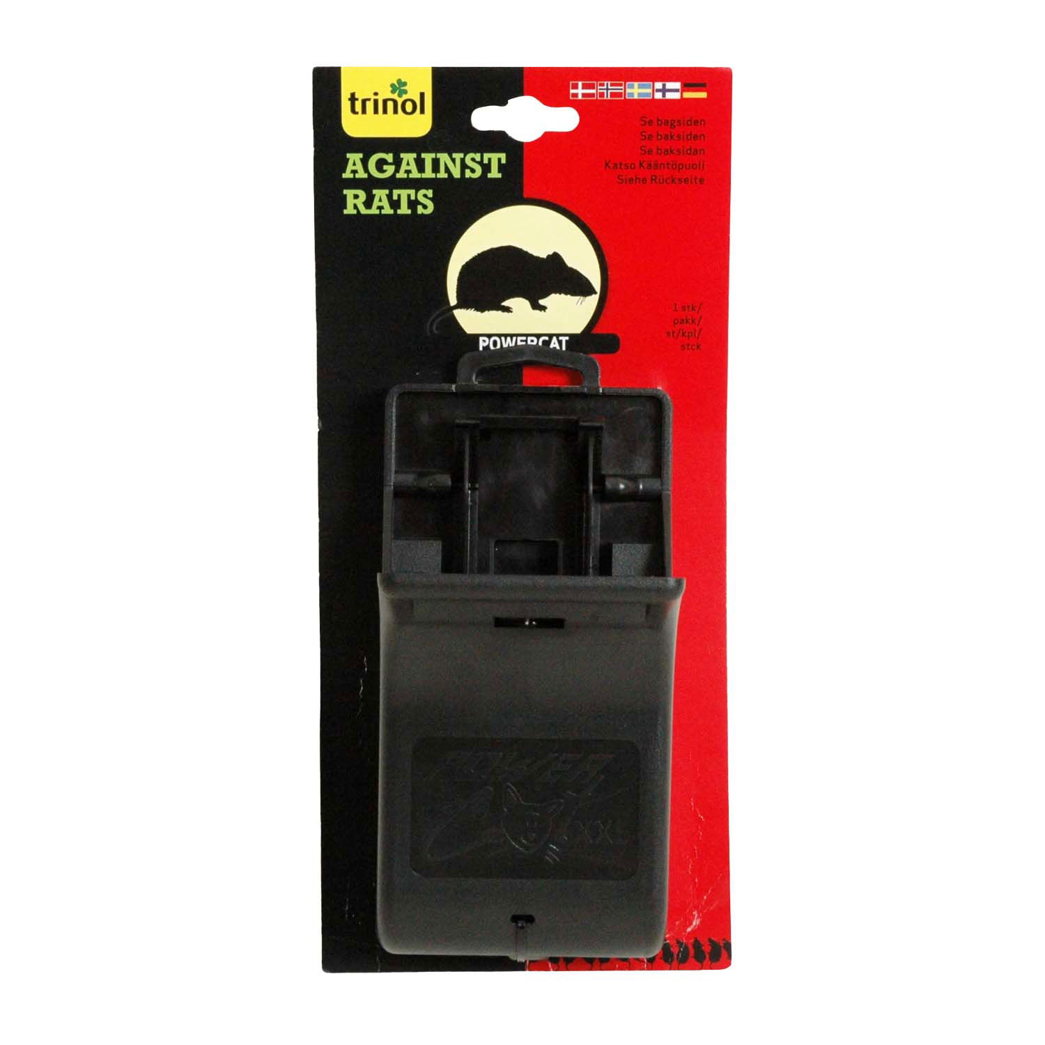 Sort Trinol Powercat XXL rottefælde