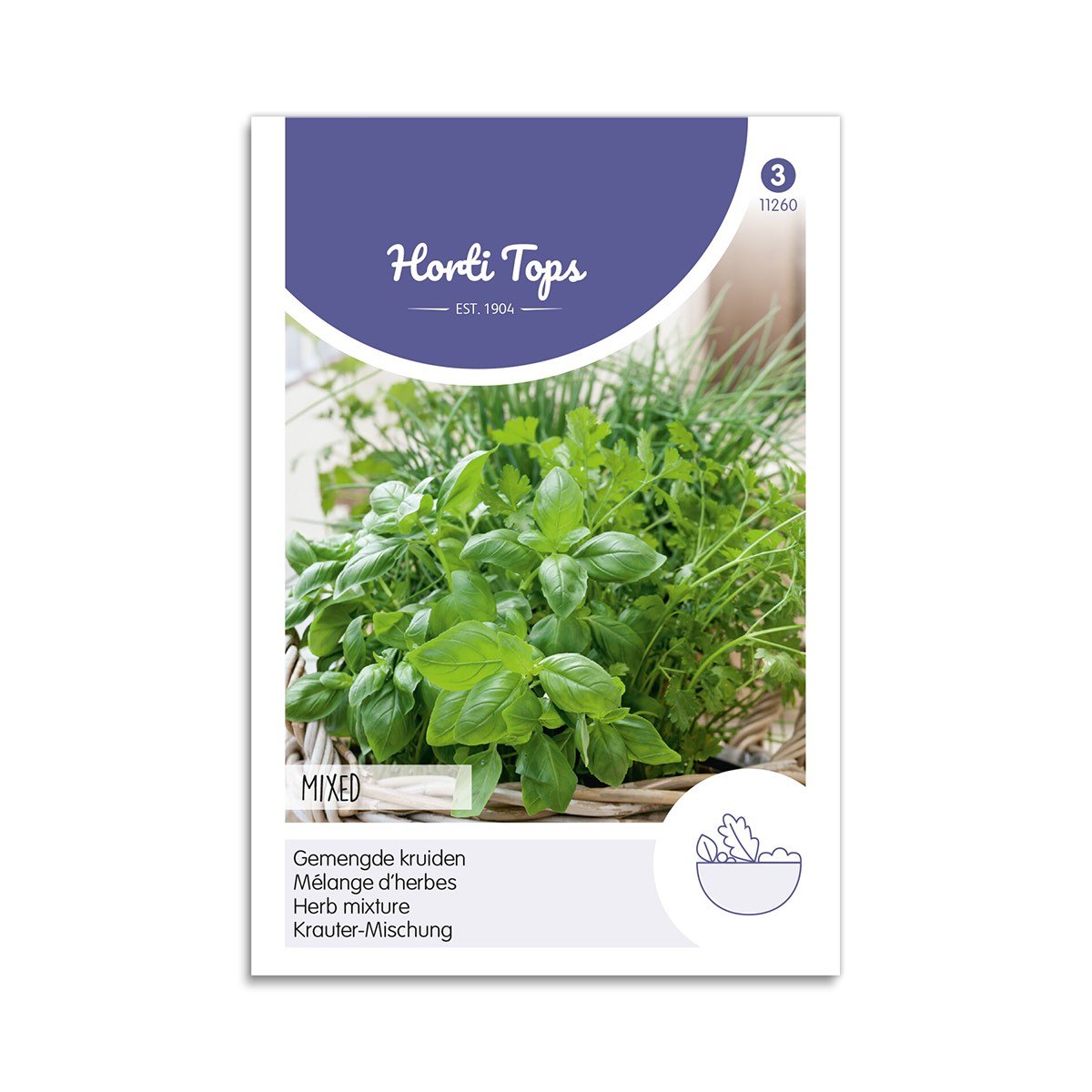 Mix af krydderurter frø