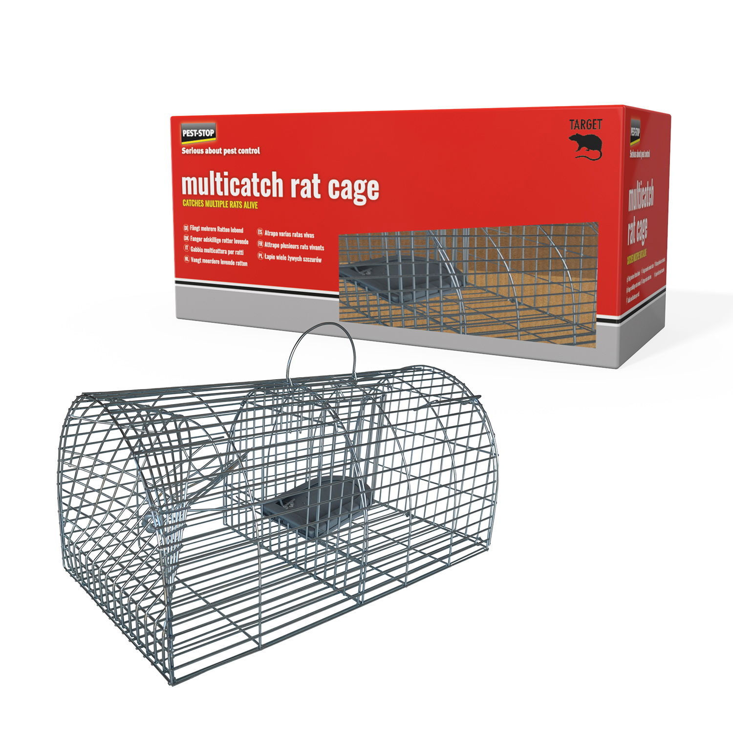 Pest-stop rottefælde - til flere rotter