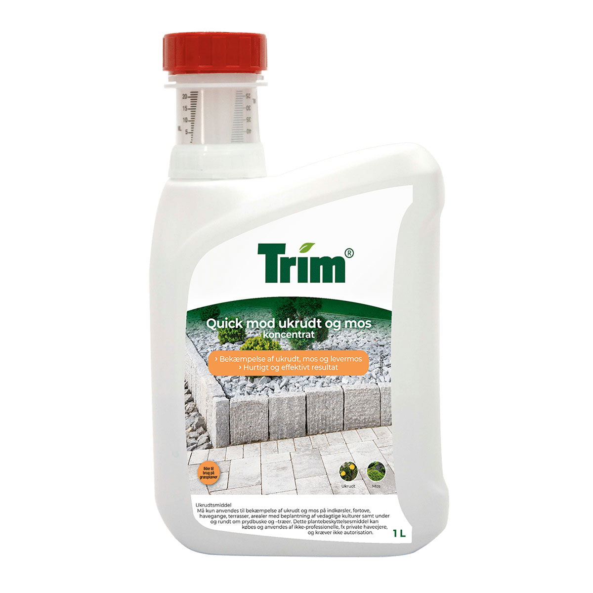 Trim Quick mod ukrudt og mos, koncentrat - 1 liter