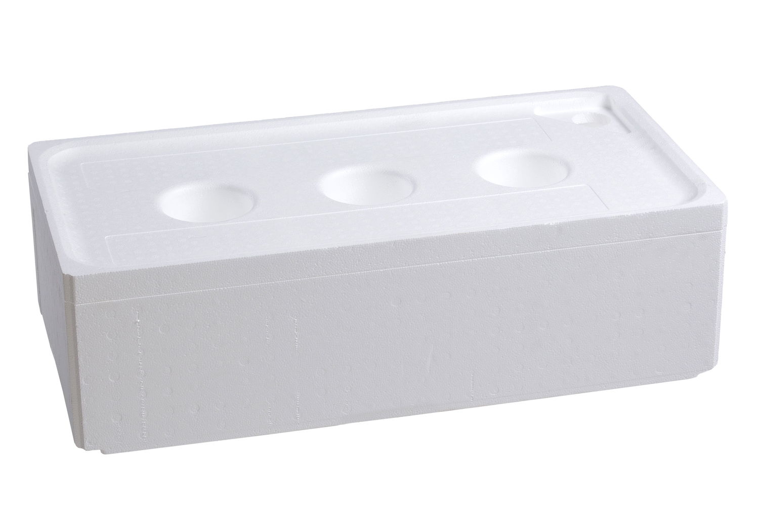 Rektangulær flamingo køleboks med låg