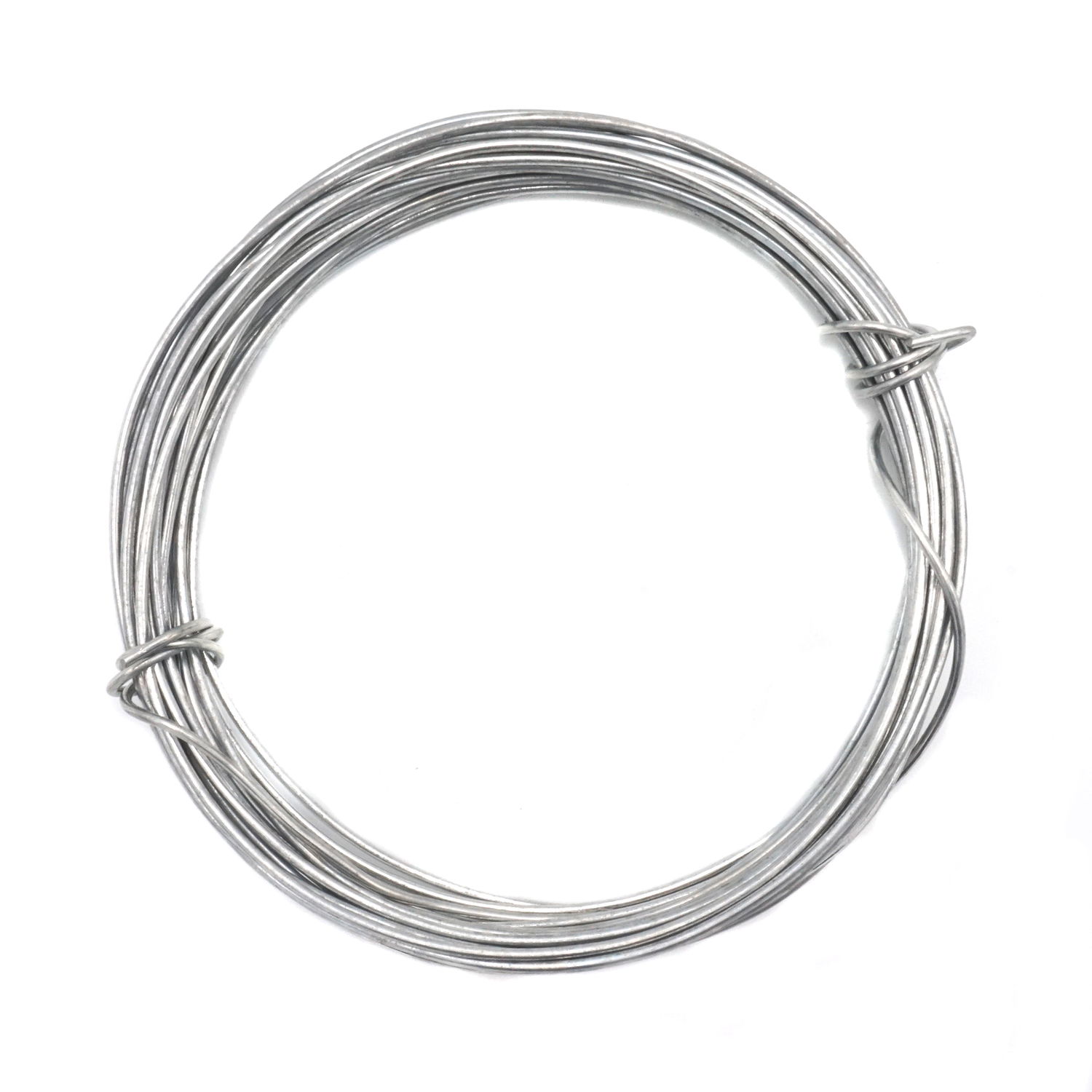 Galvaniseret hegnstråd - Ø2 mm x 50 m