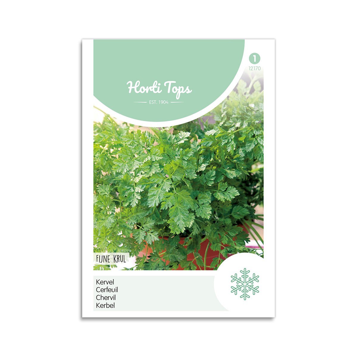 Frøpose med Horti Tops kørvel til dyrkning