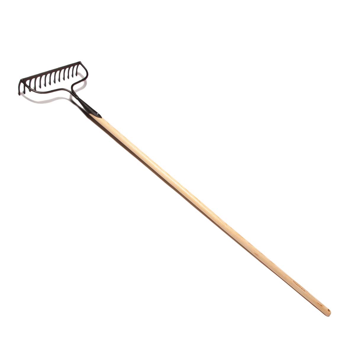 Bøjlerive med 13 tænder og askeskaft - 160 cm