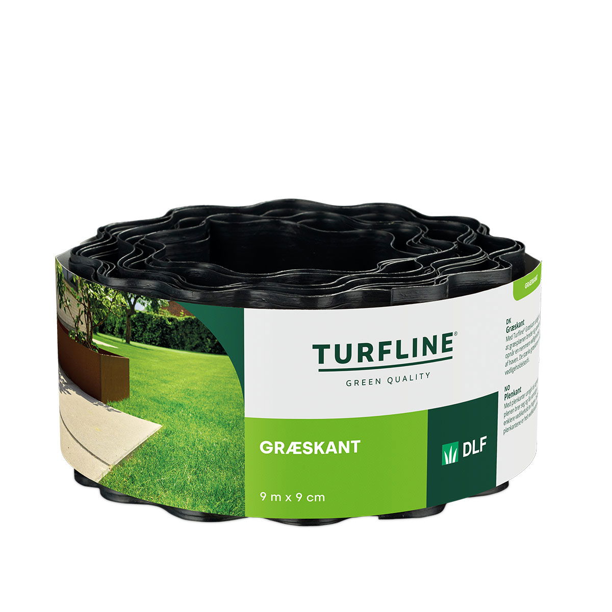 Turfline græskant 9 meter - 9 cm eller 15 cm bredde