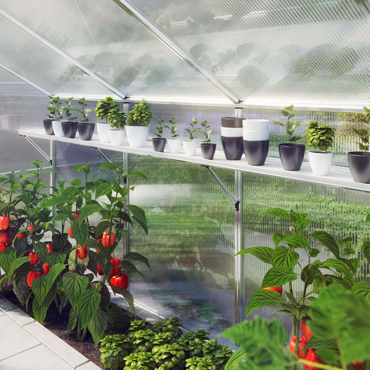 Hylde til vægophængning - Rose IV